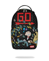MONOPOLY WHEEL BARREL BACKPACK